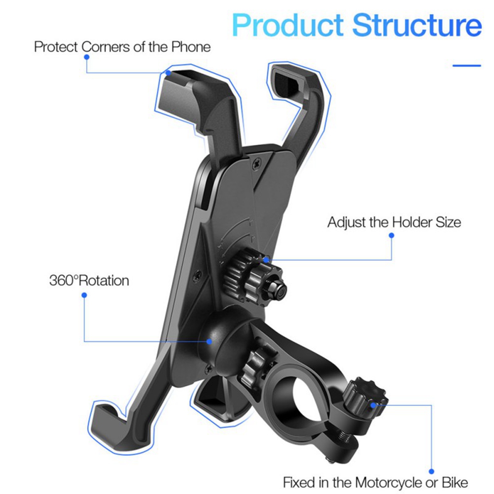 Universal Bike Phone Holder 36 - Phone Accessories Rack ulasan dan harga
