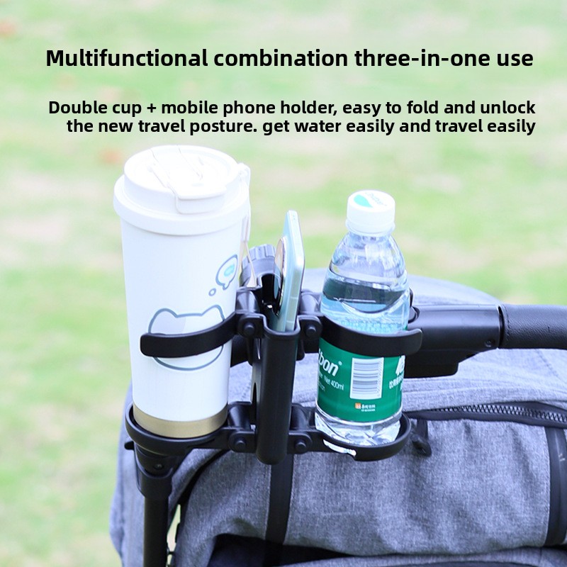 Universal Stroller Water Cup H - Phone Accessories Rack ulasan dan harga